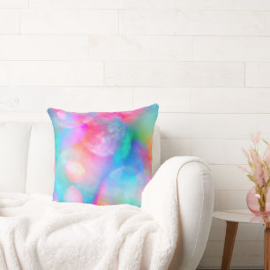 Beautiful Soft Colourful Rainbow  Cushion