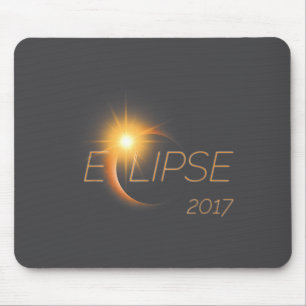 Beautiful Solar Eclipse 2017 Graphic  Mouse Mat