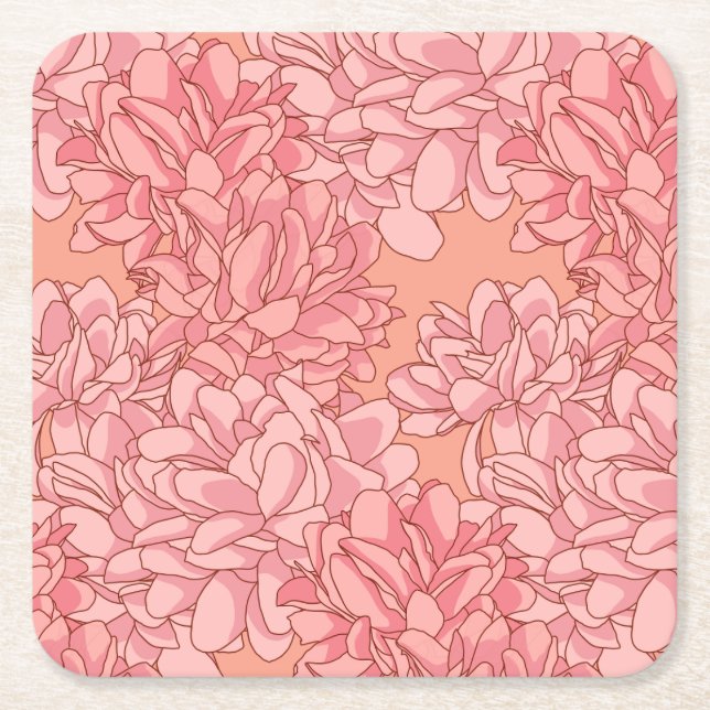 Beautiful Songs Paper Coaster (Front)