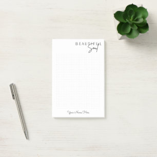 Beautiful Soul Customise Personalise Post-It Notes