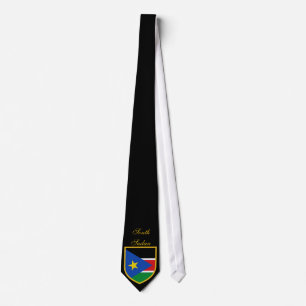 Beautiful South Sudan Flag Tie