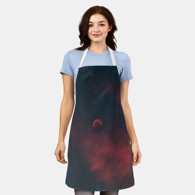 Beautiful Space Apron (Worn)