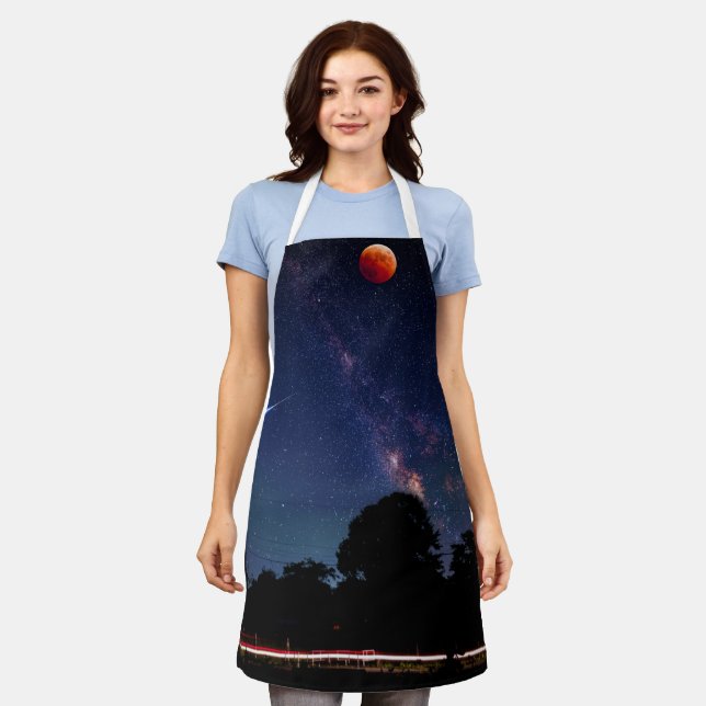 Beautiful Space Apron (Worn)