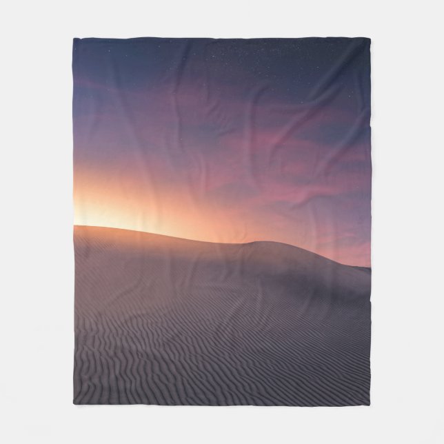 Beautiful Space Fleece Blanket (Front)