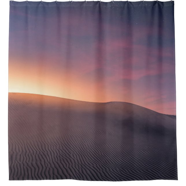 Beautiful Space Shower Curtain (Front)