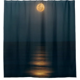 Beautiful Space Shower Curtain