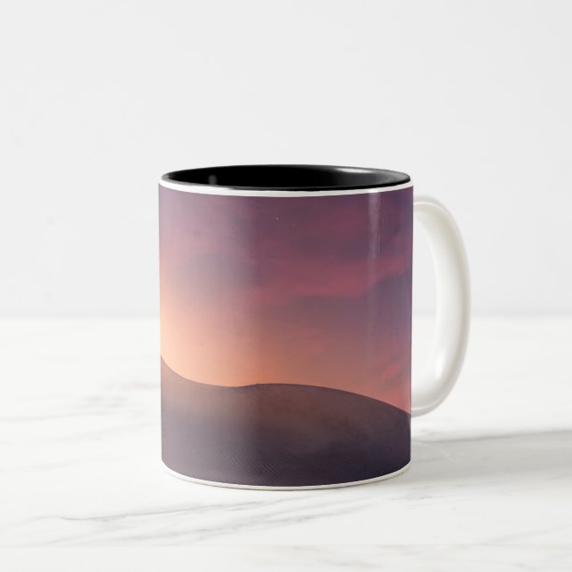 Beautiful Space Two-Tone Coffee Mug (Front Right)