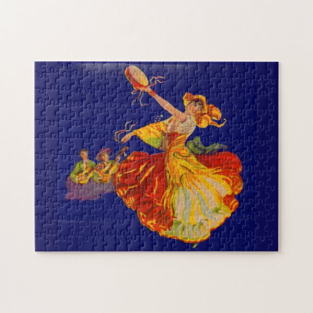 beautiful Spanish dancer Jigsaw Puzzle (Horizontal)
