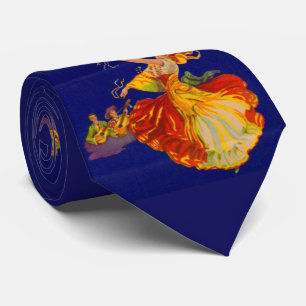 beautiful Spanish dancer Tie