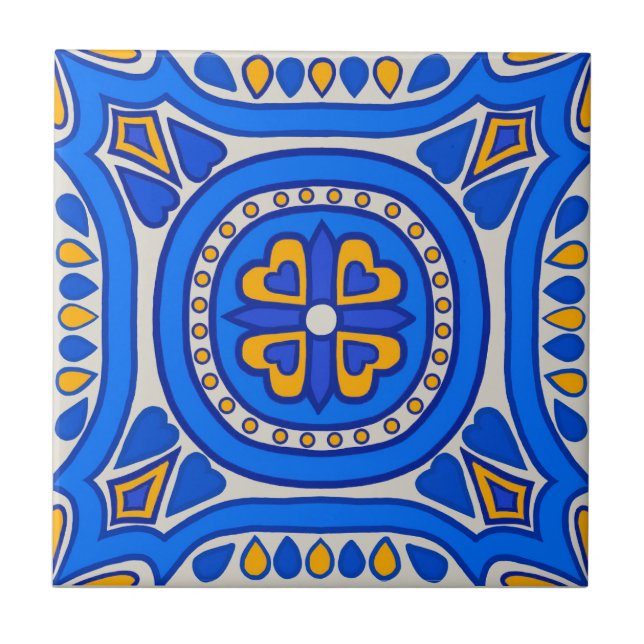 Beautiful Spanish Tile (Front)