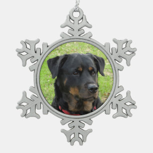 Beautiful Spirit Rottweiler Christmas Ornament