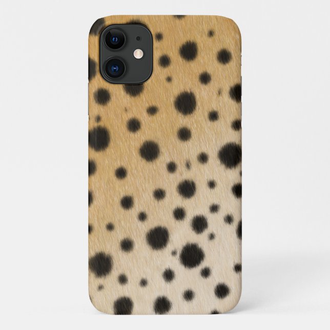 Beautiful Spotted Cheetah Fur Animal Print Case-Mate iPhone Case (Back)