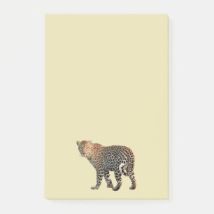 Beautiful Spotted Leopard Image Post-it Notes