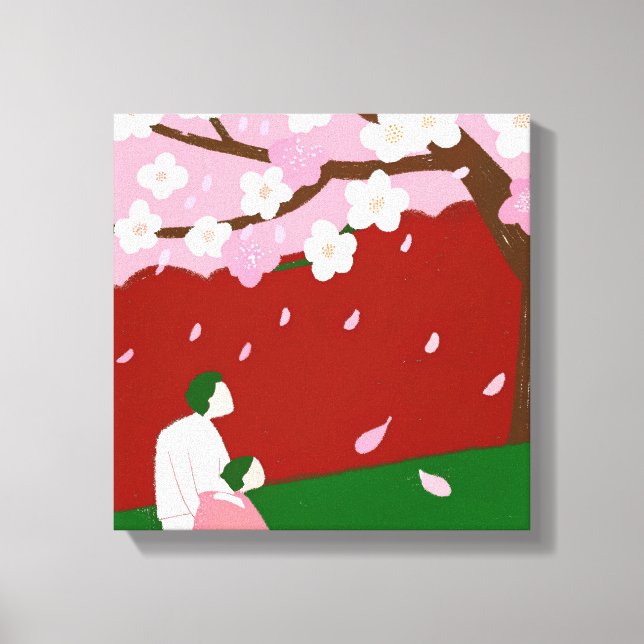 Beautiful Spring Blossom Canvas Print (Front)