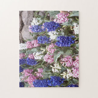 Beautiful Spring Hyacinths Jigsaw Puzzle