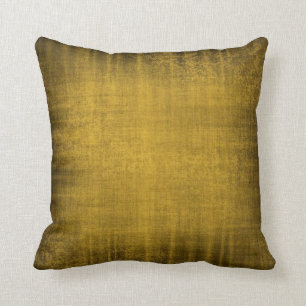 Beautiful Sq Vintage Velvet Look Cushion in Gold