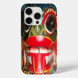Beautiful Sri Lankan Traditional Fire Mask Art  iPhone 15 Pro Case