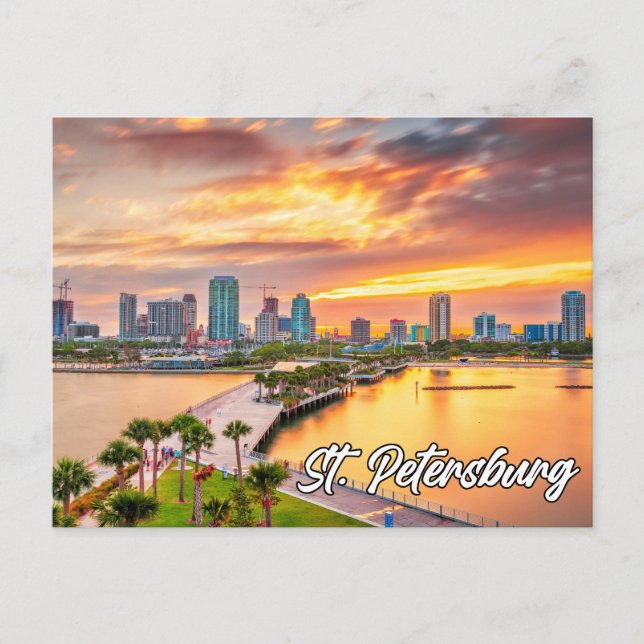 Beautiful St. Petersburg, Florida, United States Postcard (Front)