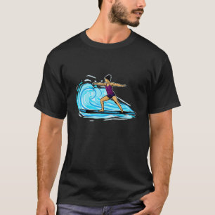 Beautiful stand up paddle Yoga T-Shirt
