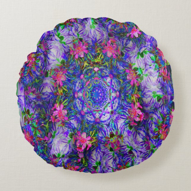 Beautiful Star Garden.... Round Cushion (Front)