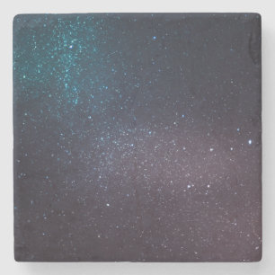 Beautiful starry sky stone coaster