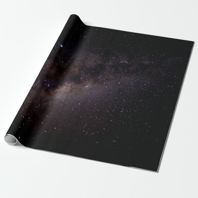 Beautiful Stars Nightsky Photograph Wrapping Paper (Unrolled)