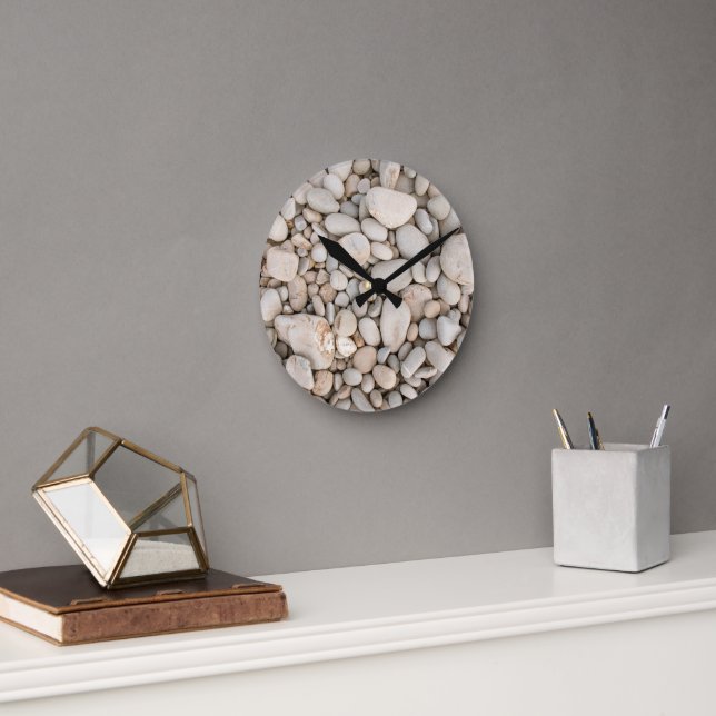 beautiful stone round clock (Office)