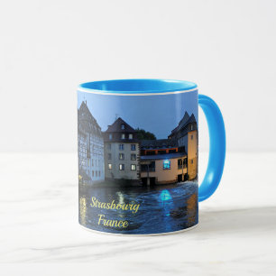 Beautiful Strasbourg, France (labelled) Mug