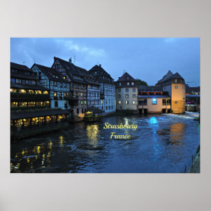Beautiful Strasbourg, France Poster