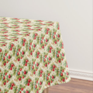 Beautiful Strawberries Tablecloth