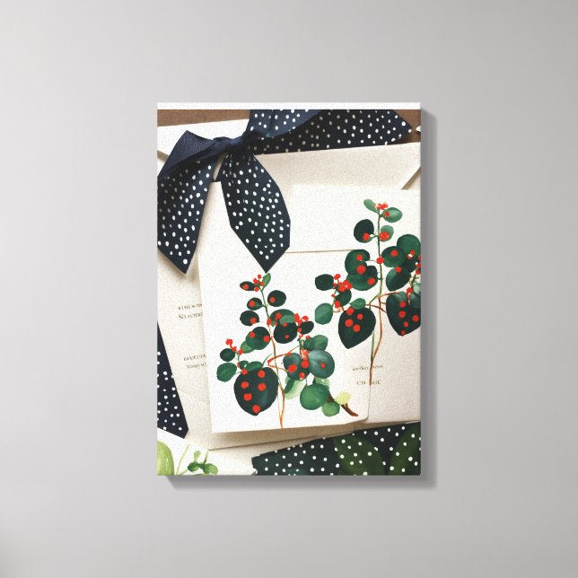 Beautiful stretched canvas print  (Front)