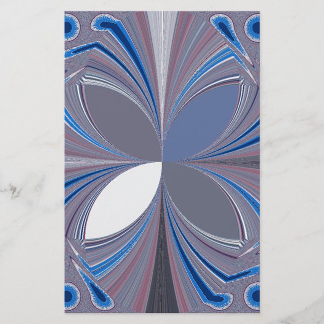 Beautiful stunning  Butterfly soft blue colours Ar (Front)