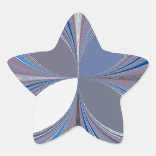 Beautiful stunning  Butterfly soft blue colours Ar Star Sticker