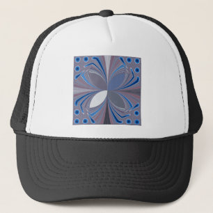 Beautiful stunning Butterfly soft blue colours Ar Trucker Hat