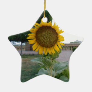 Beautiful Stunning Sunflower Ceramic Tree Decoration