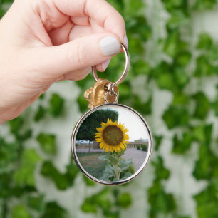 Beautiful Stunning Sunflower Key Ring