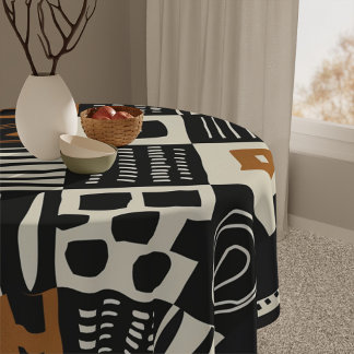 Beautiful Stylish African Mud Cloth Table Cloth 