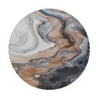 Beautiful Stylish Bronze, Grey, Blue Marbled