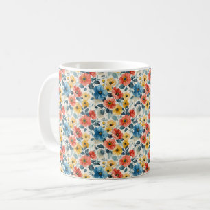Beautiful Stylish Romantic Spring Girly Flowers  Coffee Mug