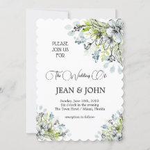 Beautiful Subtle Flowers Wedding