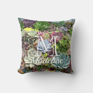 Beautiful Succulents Cushion