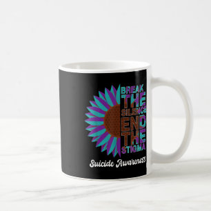 Beautiful Suicide Prevention Awareness Sunflower W Coffee Mug
