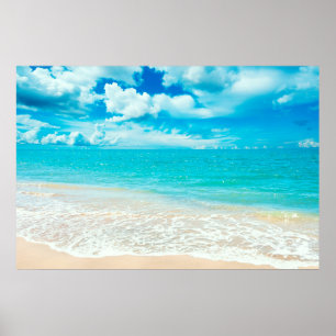 Beautiful Summer Beach Poster