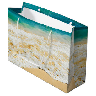 Beautiful Summer Beach Sunset Photo Large Gift Bag