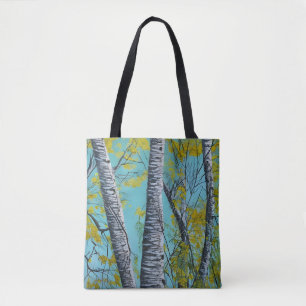 Beautiful Summer Birch Tote Bag