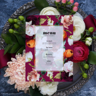 Beautiful Summer Flowers Invitation