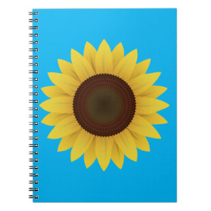 Beautiful Summer Sunflower Notebook
