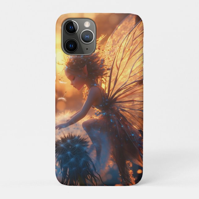 Beautiful Sun Fairy with Dandelion Case-Mate iPhone Case (Back)