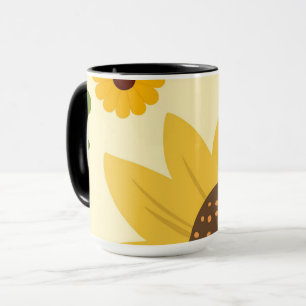 Beautiful Sunflower Design Mug