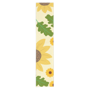 Beautiful Sunflower Design  Short Table Runner